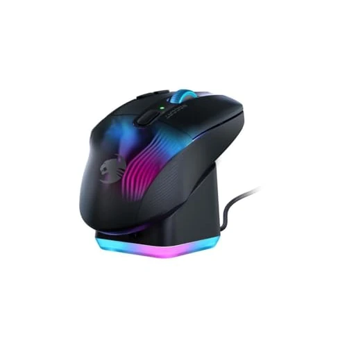 Oferta limitada: Roccat Kone XP Air: ratón inalámbrico para juegos con sensor óptico de 19.000 DPI, iluminación RGB AIMO, rueda de desplazamiento 4D, negro de 169.99 € a 169.99 € (ahorro 0.00%)