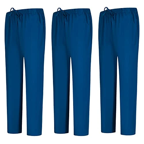 Offerta a tempo: MISEMIYA - Confezione 3 Pz - Pantaloni Sanitari Unisex - Divise MEDICHE Divise SANITARIE Pantaloni da Lavoro - RIF. 8312 * 3 pz - Medium, Blu Marino 68 - 0% da 39.99 € a 39.99 €