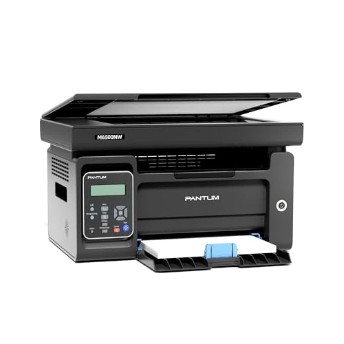 Offerta a tempo: PANTUM M6500NW Stampante Laser Multifunzione WiFi, Duplex Manuale in Bianco e Nero, 22 ppm, Ethernet, USB 2.0, Risoluzione 1200 x 1200 dpi, Stampa, Copia e Scansione per Piccoli Uffici Domestici - 14% da 135.90 € a 117.23 €