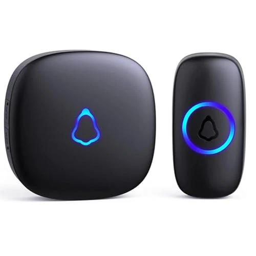 Offerta a tempo: SECRUI Campanello Senza Fili da Esterno, Doorbell Wireless con 1 Ricevitore + 1 Pulsante — 15% da 19,00 € a 16,14 €