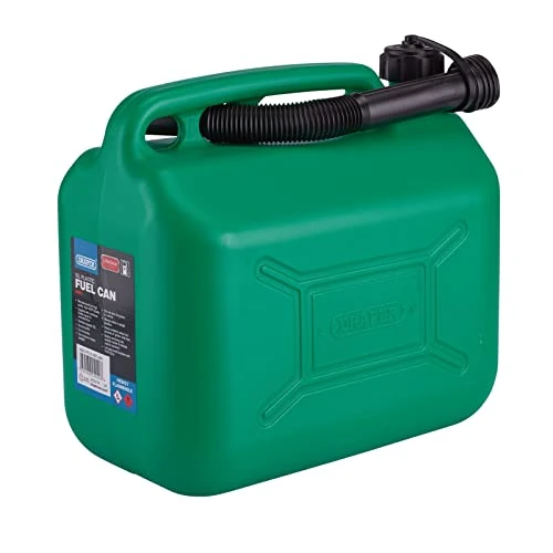 Oferta limitada: Draper 09055 - Bote de combustible de plástico, 10 L, color verde de 18.61 EUR a 13.96 EUR (ahorro 25%)