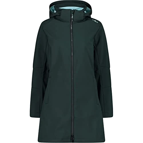 CMP - Parka softshell de mujer con capucha desmontable, Eden, M