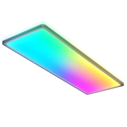 Tijdelijke aanbieding: B.K.Licht I RGB LED plafondlamp I LED paneel ultra flat I kleurwissel I RGBW plafondlamp dimbaar I indirecte verlichting I afstandsbediening I Zwart van 36.00 € naar 36.00 € (0.00% korting)