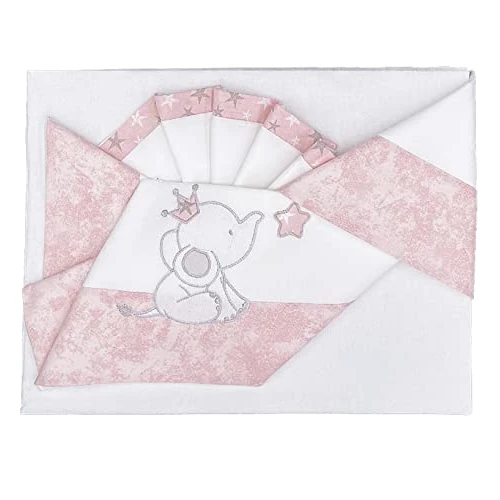 Andy&Helen cot, Cotton, Pink, Pieno