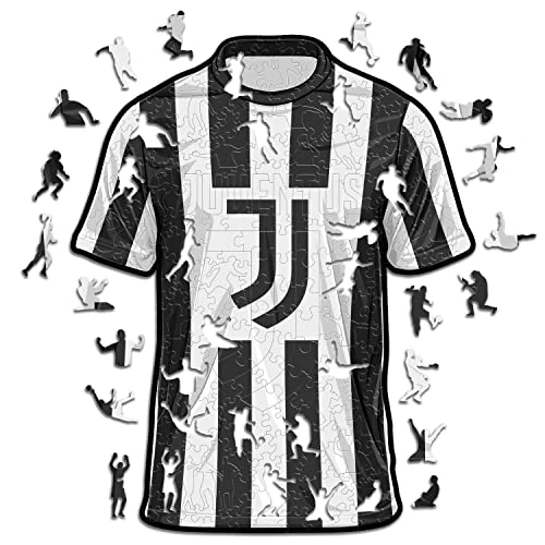 Limited-time offer: Iconic Puzzles, Juventus, Jersey, 100% eco-sustainable wooden puzzle with official license,Size L, 500 Pcs from 44.87 GBP to 44.87 GBP (save 0%)