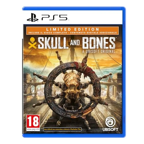 Offerta a tempo: Skull & Bones Limited Ita PS5 - 58% da 19.13 € a 7.99 €