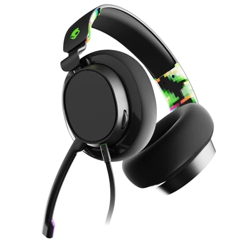 Offre limitée : Skullcandy SLYR Casque de Gaming Multiplateforme Supra-Auriculaire Filaire, Compatible Xbox + Playstation + PC - Vert de 69.99 € à 31.67 € (55% de remise)
