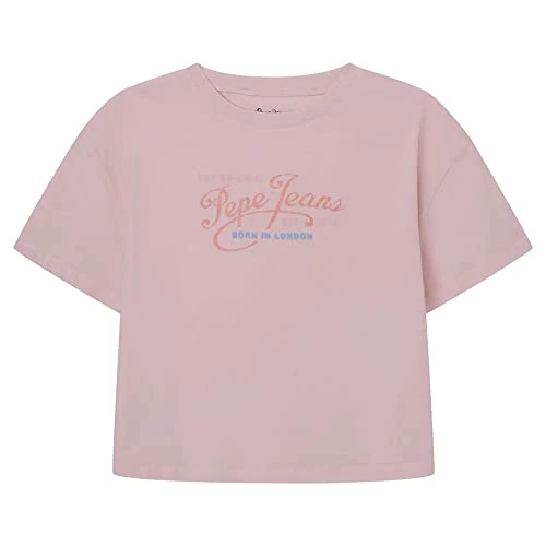 Zeitlich begrenztes Angebot: Pepe Jeans Mädchen PONS T-Shirt, Soft Pink, 4 Years von 18.73 € auf 18.73 € (0.00% Rabatt)