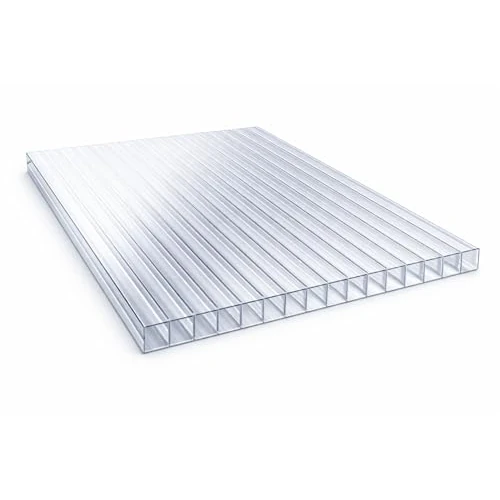 Offerta a tempo: Lastra Policarbonato Alveolare 4mm Trasparente MACROLUX - Pannello per Serre, Tettoie e Tunnel - Protezione UV, Qualità Svizzera, Antigrandine e Infrangibile - Taglio a Misura (50x105CM (HxL)) - 0.00% da 7.99 € a 7.99 €
