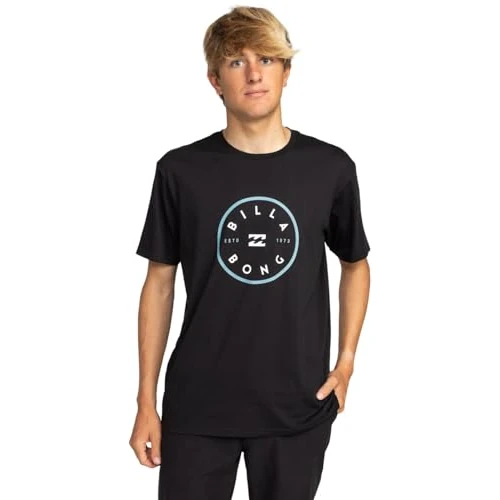 Offre limitée : Billabong Homme Rotor T-Shirt, Noir, XL EU de 21.44 € à 11.19 € (48% de remise)