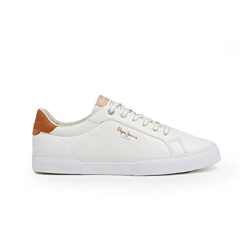 Offerta a tempo: Pepe Jeans Scarpe Classiche Bianche Kenton Max - 40% da 64.90 € a 39.14 €