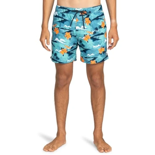 Offerta a tempo: Billabong - Island 16" Boardshort per Uomo - Aqua - L - 42% da 39.99 € a 23.39 €