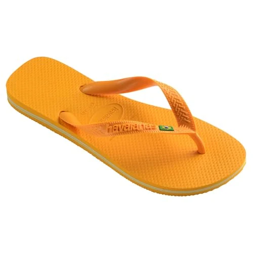Offerta a tempo: Havaianas - Brasil, Infradito Classiche, Comode E Resistenti, Tributo Alla Coppa Del Mondo Del 1998, Cinturini Con Bandiera Del Brasile, Suola Antiscivolo Con Strisce Del Brasile, Unisex Adulti - 23% da 26.00 € a 20.14 €