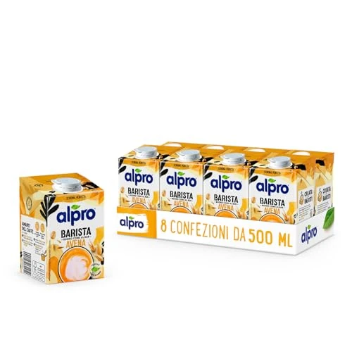 Alpro® Drink owsa, barista, 500 ml, 8 sztuk w opakowaniu