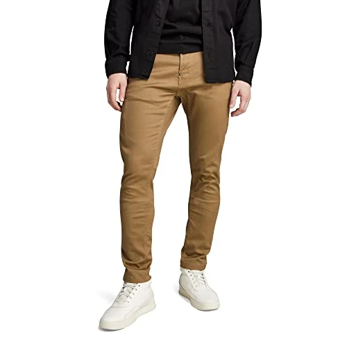 Oferta limitada: G-STAR Pantalones Skinny Chino 2.0 Vaqueros, Beige (Safari D21974-c105-b444), 38W / 36L Hombre de 99.95 EUR a 49.97 EUR (ahorro 50%)