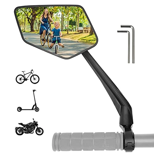 Oferta limitada: REEZER - Espejo para Bicicleta y Scooter Eléctrico - Alta Gama para Manillares 22-25,4 mm - Reflectante - Ajustable 360° IZQUIERDA - Regalo Ideal de 22.90 € a 22.90 € (ahorro 0.00%)