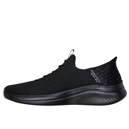 Offerta a tempo: Skechers Ultra Flex 3.0 Right Away Hands Free Slip-in - Scarpe da Ginnastica da Uomo, Nero/Nero, 10.5 Wide - 39% da 99.95 € a 61.22 €