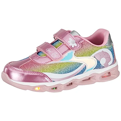 Zeitlich begrenztes Angebot: Chicco, Kinderschuhe mit Lichtern, Sneaker mit Bunten Lichtern in der Sohle, mit Doppeltem Klettverschluss, Schuhe für Mädchen und Jungen, Italienisches Design von 38.09 € auf 38.09 € (0.00% Rabatt)