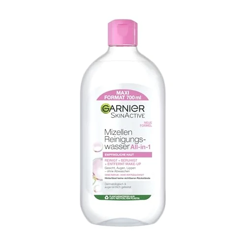 Offerta a tempo: Garnier SkinActive, acqua detergente micellare, per una pulizia delicata e un trucco delicato, tonico viso lenitivo e idratante, 1 x 700 ml - 0.00% da 15.90 € a 15.90 €