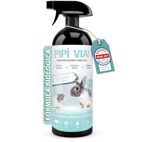 Offerta a tempo: Elimina Urina Roditori 750 ml - Detergente Enzimatico Smacchiatore Gabbia - 0.00% da 9.90 € a 9.90 €