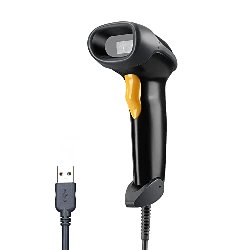 Zeitlich begrenztes Angebot: Eyoyo 2D Barcodeleser, Handheld Wired QR Barcode Scanner QR PDF417 Data Matrix Barcode Reader with USB Cable for PC Mac für Mobile Payment, Convenience Store von 29.99 € auf 29.99 € (0.00% Rabatt)