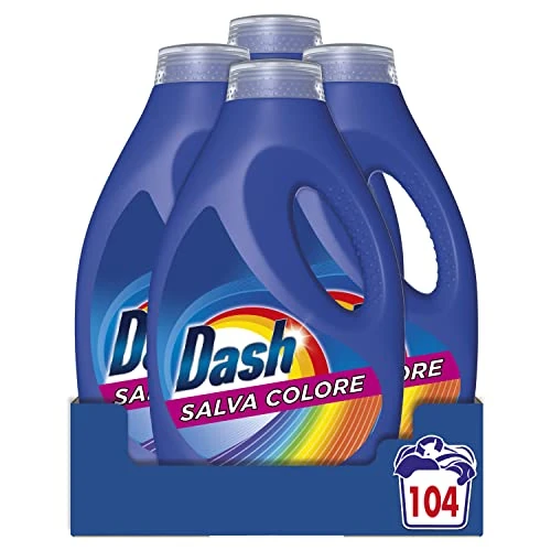 Begrenztes Angebot: Dash Farbspeicher, Flüssigwaschmittel, 5,2 l, für 104 Waschgänge, beständig gegen Flecken bei jeder Wäsche von 39.99 EUR auf 39.99 EUR (Rabatt 0%)
