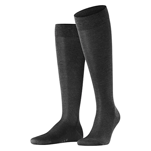 Oferta limitada: FALKE Tiago M Kh algodón fil d'Écosse sostenible lisos 1 par, Calcetines largos Hombre, Gris Anthracite Melange 3095, 45-46 de 24.00 € a 20.90 € (ahorro 13%)