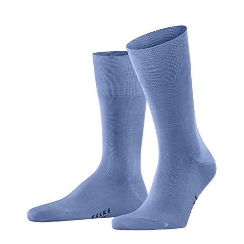 Offre limitée : FALKE Tiago M So coton fil d'Écosse durable unies 1 paire, Chaussettes Homme, Bleu Cornflower Blue 6554, 47-48 de 15.20 € à 11.40 € (25% de remise)