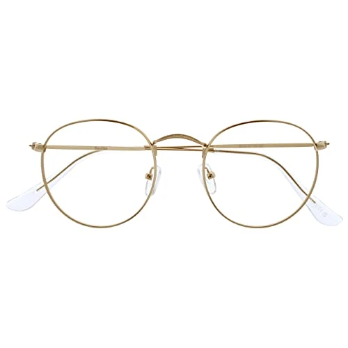 Offerta a tempo: OPULIZE Sol B94 - Occhiali con blocco della luce blu, stile retrò — 27% da 13,50 € a 9,85 €