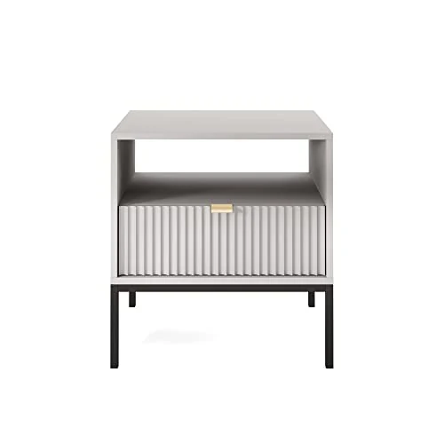 Offerta a tempo: Selsey Comodino VELLORE (grigio) - 0.00% da 57.36 € a 57.36 €