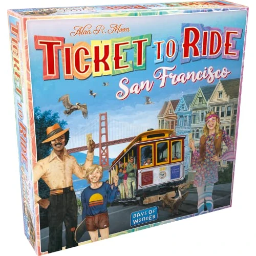 Offerta a tempo: Asmodee - Ticket to Ride San Francisco - Gioco da Tavolo — 50% da 22,99 € a 11,47 €