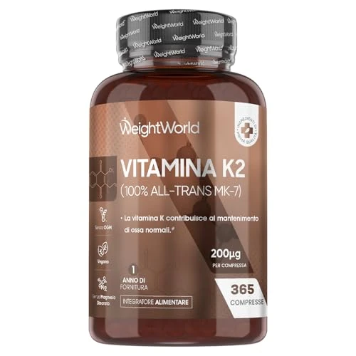 Oferta limitada: Vitamina K2 (100% ALL-TRANS MK-7) - 200μg por Porción, 365 Comprimidos Veganos para 1 Año de Suministro - La Vitamina K Contribuye al Mantenimiento Normal de los Huesos - Sin OGM y Sin Lactosa de 18.98 EUR a 18.98 EUR (ahorro 0%)