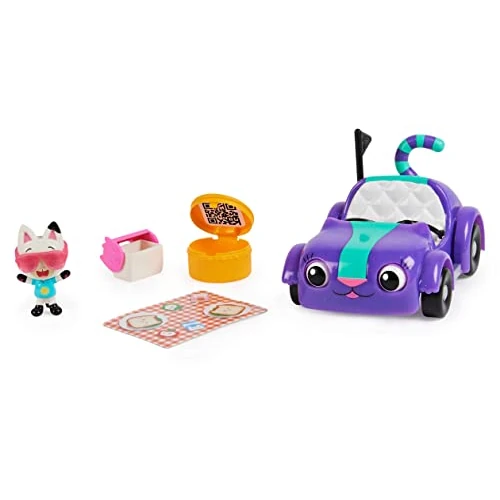 Limited-time offer: Gabby’s Dollhouse, Carlita Toy Car with Pandy Paws Collectible Figure and 2 Accessories, Kids’ Toys for Ages 3 and above from 16.99 £ to 16.99 £ (save 0.00%)