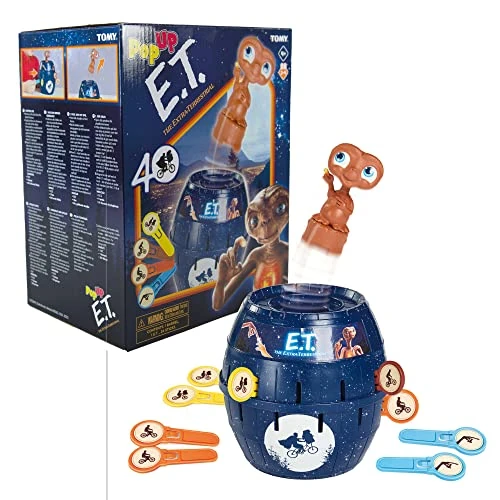 Oferta limitada: TOMY Pop Up E.T.: The Extra-Terrestrial Kids - Emocionante edición Especial para la Noche de Juegos Familiares - Juguete alienígena para niños a Partir de 4 años de 14.53 € a 14.53 € (ahorro 0.00%)