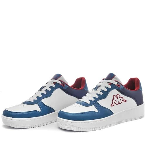 Kappa - Sneakers Bassa, Uomo Donna, Bianco, Poliestere, Fitness. Logo Maserta, Taglia: 44