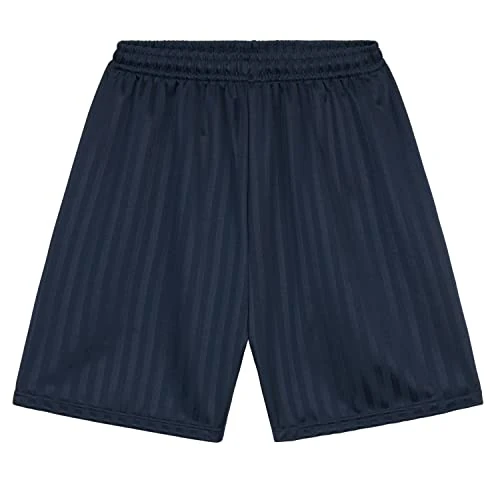 Offre limitée : Short de Sport Enfant Short Sport Court à Cordon Gym Running Foot Rugby Basket Vêtement Mixte Sportswear Garçon Fille Taille Elastique Rayé 5-14 Ans (Navy, 7-8 Ans) de 11.79 € à 5.92 € (49.79% de remise)