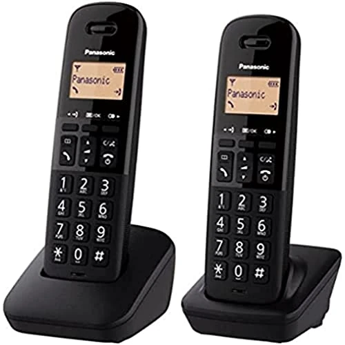 Offerta a tempo: Panasonic (Wireless) Telefono fisso Wireless Duo - KX-TGB612FRB - Nero - 0.00% da 44.79 € a 44.79 €