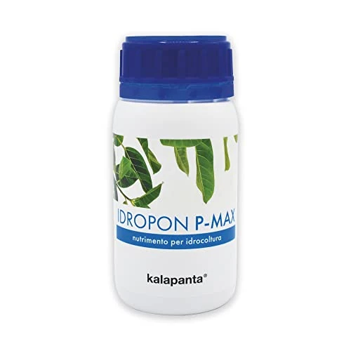 Offerta a tempo: Kalapanta IDROPON P-MAX – Nutrimento Professionale per Idrocoltura | Formula Potenziata per Crescita Rapida delle Radici | Ideale per Serre Idroponiche | Confezione Singola - 0.00% da 13.30 € a 13.30 €
