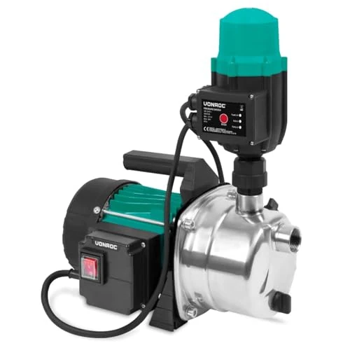 Offerta a tempo: VONROC Pompa acqua idrofora autoadescente 1000W | 3500 l/h - 0.00% da 111.95 € a 111.95 €