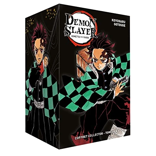 Beperkte aanbieding: Coffret Demon Slayer T01 à T06: Avec 6 ex-libris offerts van 43.74 EUR naar 36.38 EUR (besparing 17%)