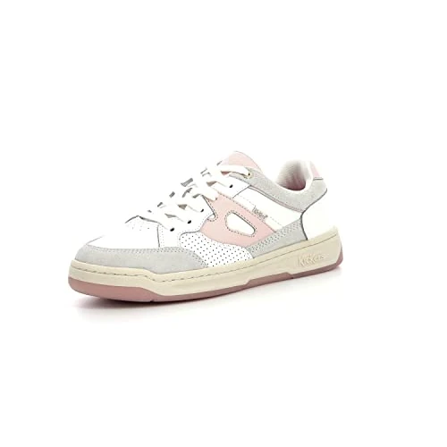 KICKERS KIKOUAK JR, Zapatillas, Blanc Rose, 40 EU