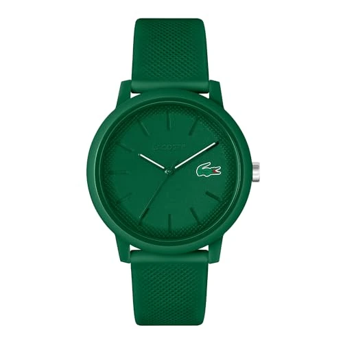 Tijdelijke aanbieding: Lacoste Mannen analoog kwarts horloge met siliconen band 2011170, Groen van 99.00 EUR naar 50.99 EUR (korting 48%)