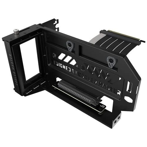 Oferta limitada: Cooler Master Kit de Soporte Vertical para GPU V3, Para Cajas PC E-ATX/ATX/mATX y Dispositivos PCI-E 4.0, Soporte para Tarjeta Video Modular, Soporte de Acero SGCC, Incluye Cable Riser 165 mm – Negro de 32.69 € a 24.63 € (ahorro 25%)