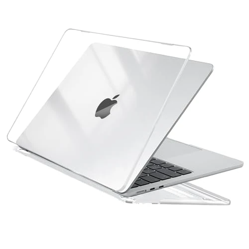 Offerta a tempo: EooCoo Compatibile con Custodia MacBook Air M4 13,6 Pollici M3 M2 Cover Mac Book Air — 19% da 13,99 € a 11,39 €