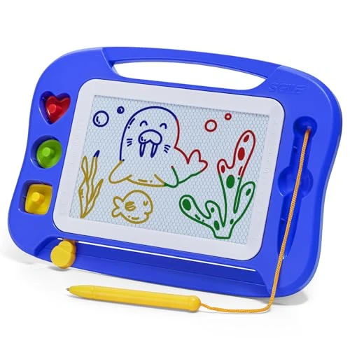 Zeitlich begrenztes Angebot: SGILE Magnettafel Kinder, Maltafel Zaubertafel Spielzeug, Standard 25x18 cm von 12.99 € auf 11.99 € (8% Rabatt)