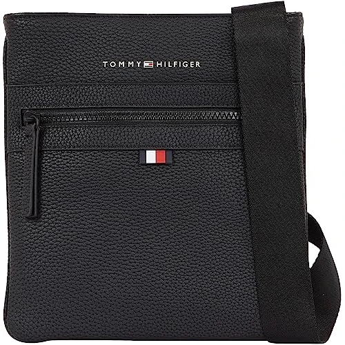 Oferta limitada: Tommy Hilfiger Bolso bandolera Mujer Essential PU Crossover pequeño, Negro (Black), Talla Única de 84.90 EUR a 55.45 EUR (ahorro 35%)
