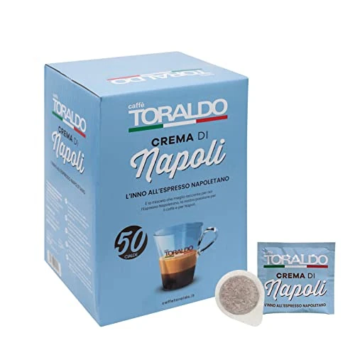 Toraldo Naples Cream Blend ESE Coffee Capsules 44mm Pack of 50
