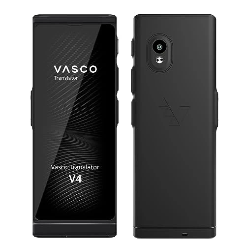 Limited offer: Vasco V4 Language Translator Device | 112 Languages | Free Lifetime Internet in Almost 200 Countries | Black Onyx from 389.00 EUR to 389.00 EUR (save 0%)