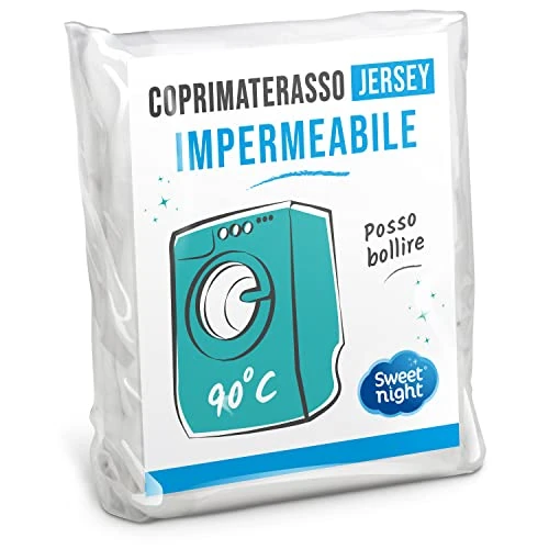 Offre limitee: SWEET NIGHT - Protège-Matelas - Alèse 140x200 cm - Imperméable, Respirant & Silencieux - Forme Drap-Housse Bonnet 27 cm - Lavable Machine 90°C - Certifié Oeko-Tex de 24.99 EUR a 18.59 EUR (economie 26%)