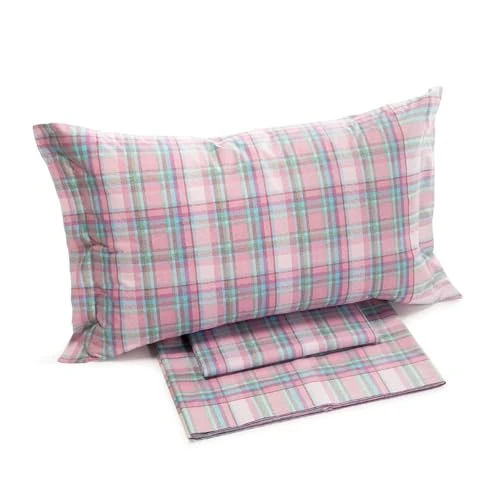 Caleffi, Ropa de Cama Doble con Funda nórdica 255 x 200 cm 100% algodón, 2 Fundas de Almohada 50 x 80 cm